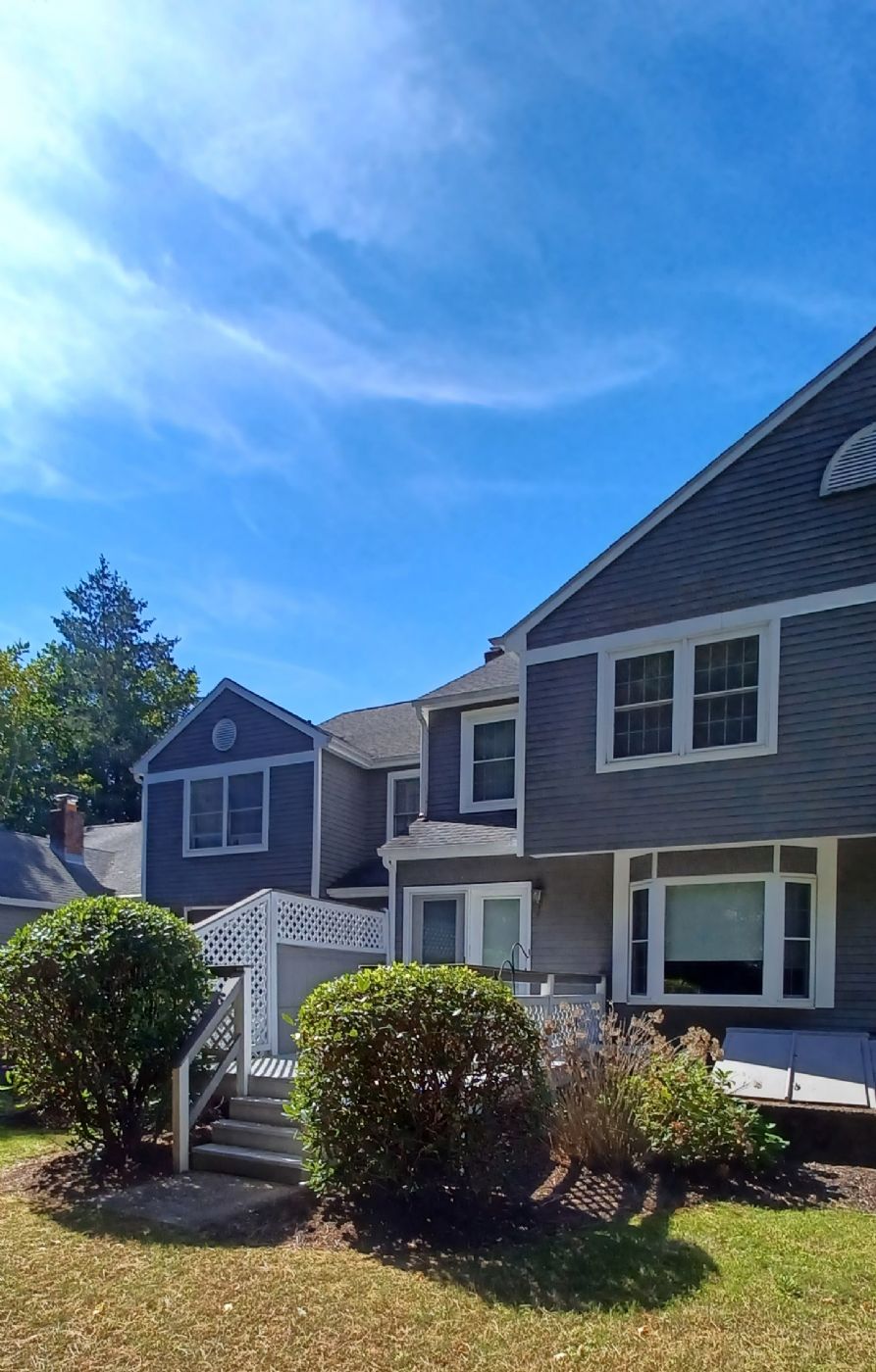 rear of condo