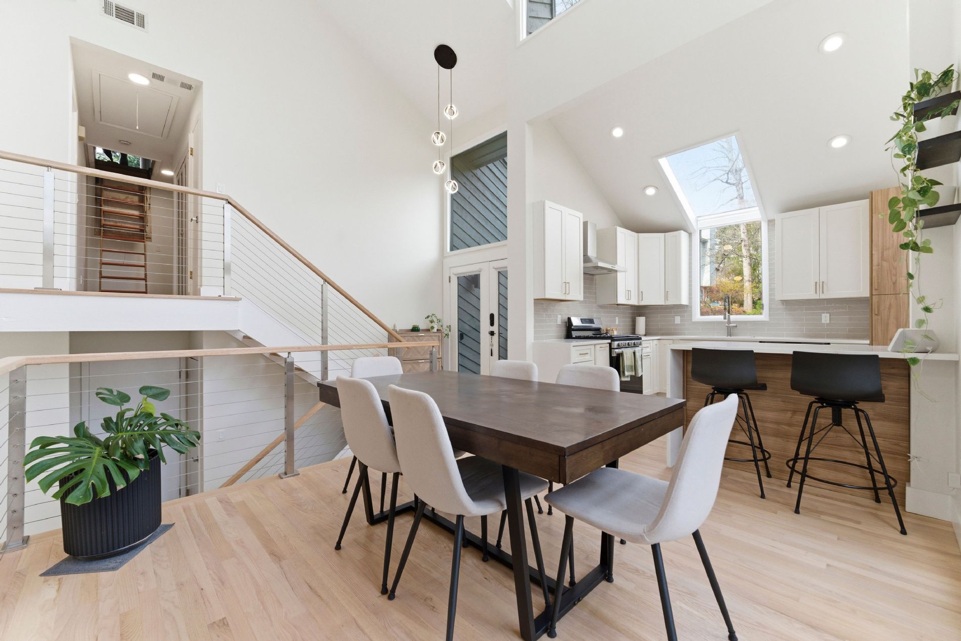 Dinning and kitchen
